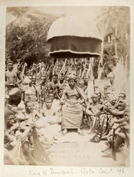 Koning van Dunquah, Goudkust, Ghana, 1896